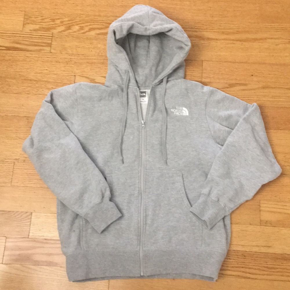 Men’s North Face full zip sweatshirt